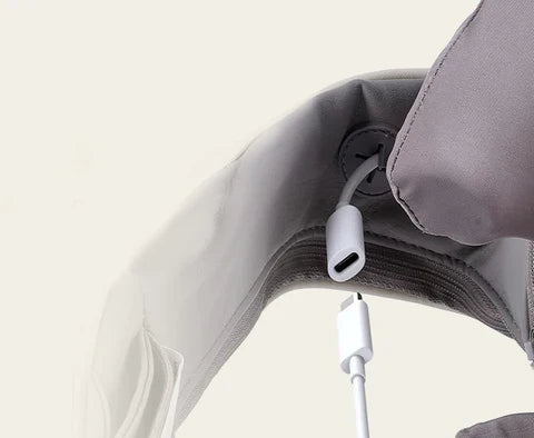 Controles de intensidad del masajeador de cuello