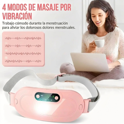 Cinturon termico con calor y masaje para la cintura