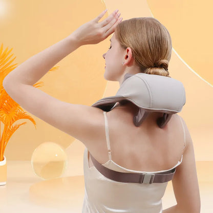Masajeador de cuello con funcion de calor